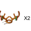 Christmas Game Inflatable Reindeer Antler Hat Ring Toss Christmas Gift