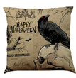 Halloween Cotton Linen Sofa Car Cushion Pillowcase