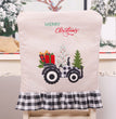 Christmas embroidery chair cover