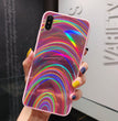 Rainbow Mirror Soft Case Phone Case
