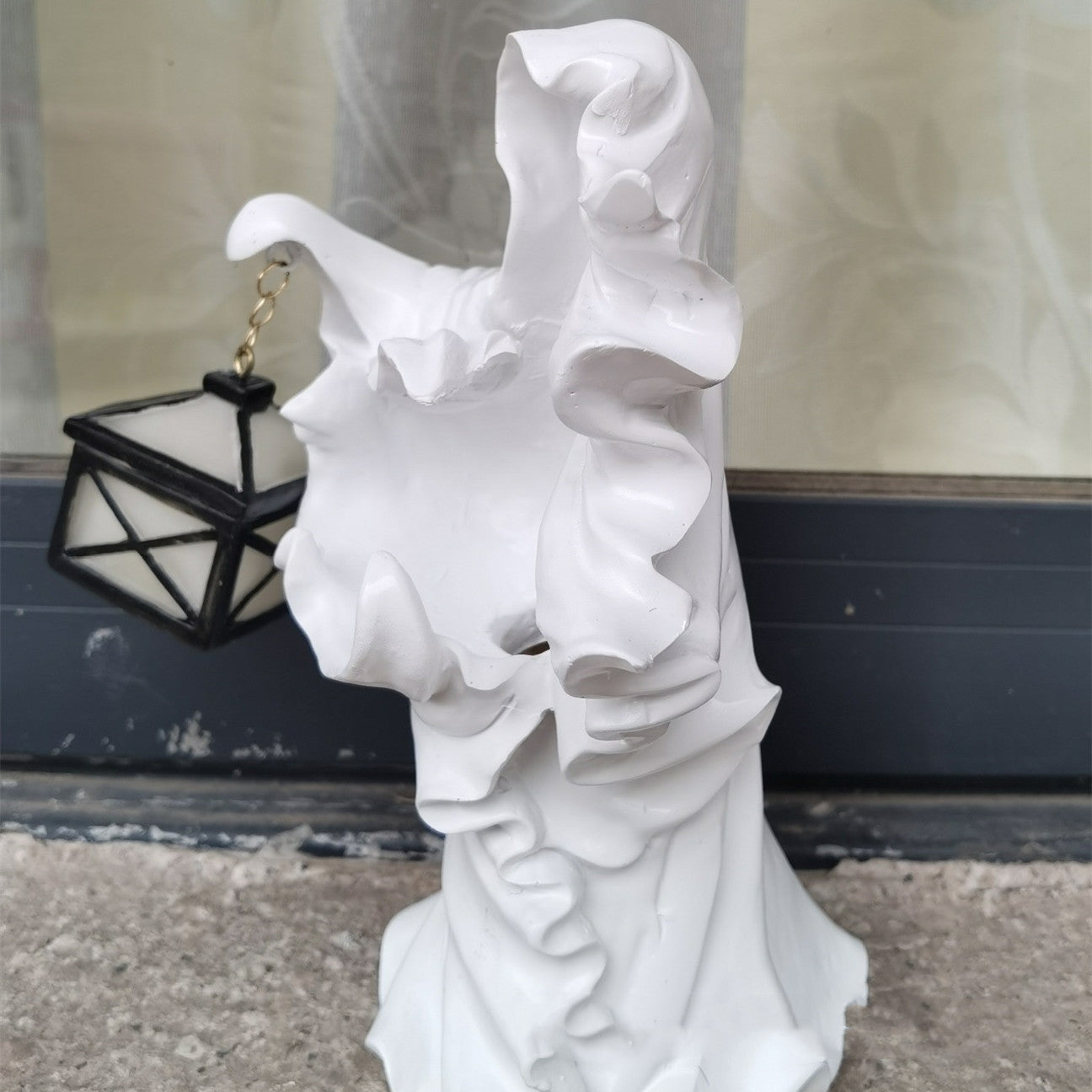 New Halloween Witch Resin Lantern Ornament