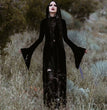 Dark Punk Halloween Velvet Cloak