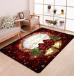 Christmas carpet floor mats