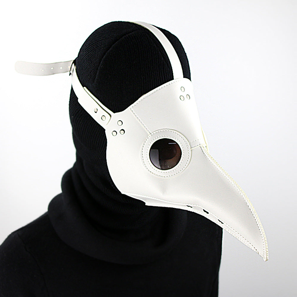 Halloween Plague Doctor Mask With Long Beak