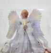 Christmas Tree Decoration Golden Angel Doll Tree Top Star LED Glow