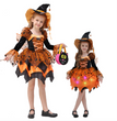 Halloween Children Costume Cosplay Witch Princess Dress
