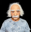 Old man mask white hair white beard headgear halloween