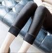 Velvet Padded Leggings Female Outer Wear Thick Warm-keeping Pants