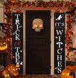 Halloween door hanging couplet