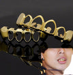 Halloween Prom Gold Braces Spike Dress Up