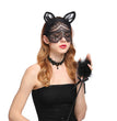 Halloween accessories lace cat veil