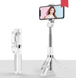 Compatible with Apple, Tripod Selfie Stick Mobile Universal Live Triangle Bracket One Bluetooth Selfie Artifact