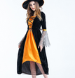 Women Scary Witch Costumes Adult Sorceress Cosplay Costume For Halloween Carnival Fancy Dress Women Magic Moment Costume