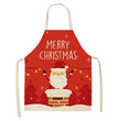 Cotton linen creative Christmas apron