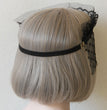 Halloween bunny crown headband lace veil