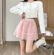 Mesh Skirt Women's Small A- Line