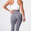 Snowflake Jacquard Seamless Yoga Workout Ankle Length Pants