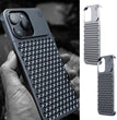 Aluminum Alloy Phone Case For 14 13 Pro Max Plus Hollow Heat Dissipation Anti-fall Full Body Shockproof Phone Cove