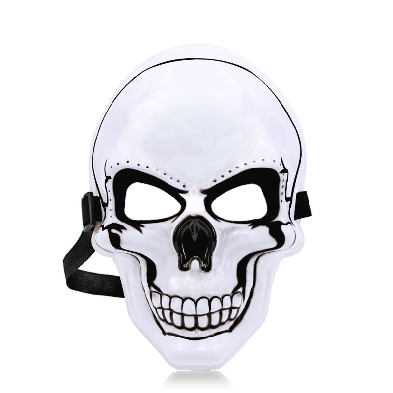 Halloween Scary Skull Mask With No Glow Makeup