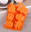 Halloween Pumpkin Cakes Silicone Mold Bald Cake Cake Chocolate Mold Jelly Mold Decorations 23 X 16.5 X 3cm