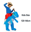 Trump Chair Inflatable Suit For Christmas Make-up Party Toys Dress Up Cosplay Costumes Outfit