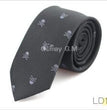 Polyester skull tie Halloween party accessories