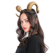 New horn antlers headband wide headband Christmas Halloween resurrection exaggerated headwear