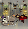 Halloween color static stickers