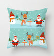 Christmas cartoon pillowcase