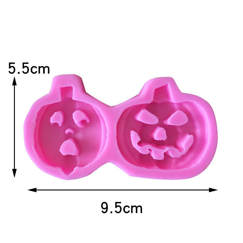 Halloween pumpkin cake silicone mold