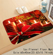 Christmas carpet flannel mat