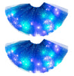 Magical & Luminous  LED Princess Halloween Tutu Skirt Sequins Shiny Skirt
