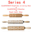 Rolling Pin Christmas Embossing