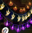 Creative Halloween pumpkin lantern in 3 sets