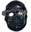 Halloween skull LED glowing mask