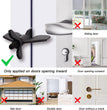 Portable Hotel Door Lock Live Alone Self-Defense Door Stop Travel Anti-theft Door Stopper Childproof Door Lock Safety Home Latch