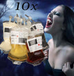 Transparent Food Grade PVC Drink Beverage Bag Vampire Blood Bag Cosplay Pouches Props Halloween Party Decoration Supplies