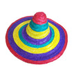 Halloween masquerade rainbow hat