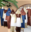 European Medieval Civilians New Performance Costumes