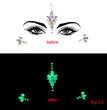 Halloween Ghost Face Crystal Diamond Sticker Diamond Luminous