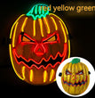 Halloween Party Ball Pumpkin Head Horror LED Luminous