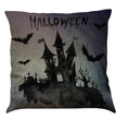 Halloween Cotton Linen Sofa Car Cushion Pillowcase