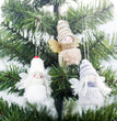 Christmas Creative Cute Plush Angel Girl Pendant