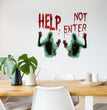 Blood Zombie Halloween Wall Sticker