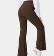 Spring Women's Workout Exercise Pants Akimbo Pants Split Flared Pants