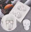Halloween 2 with skull silicone mold