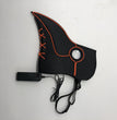 Halloween Mask glowing beak mask