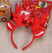Christmas children's antler headband ball supplies