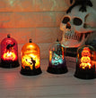 Halloween Pumpkin Lantern Witch Lamp Scene Layout Desk Decoration Pumpkin Lights Halloween Party Bar Decoration