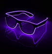 Blind LED glasses